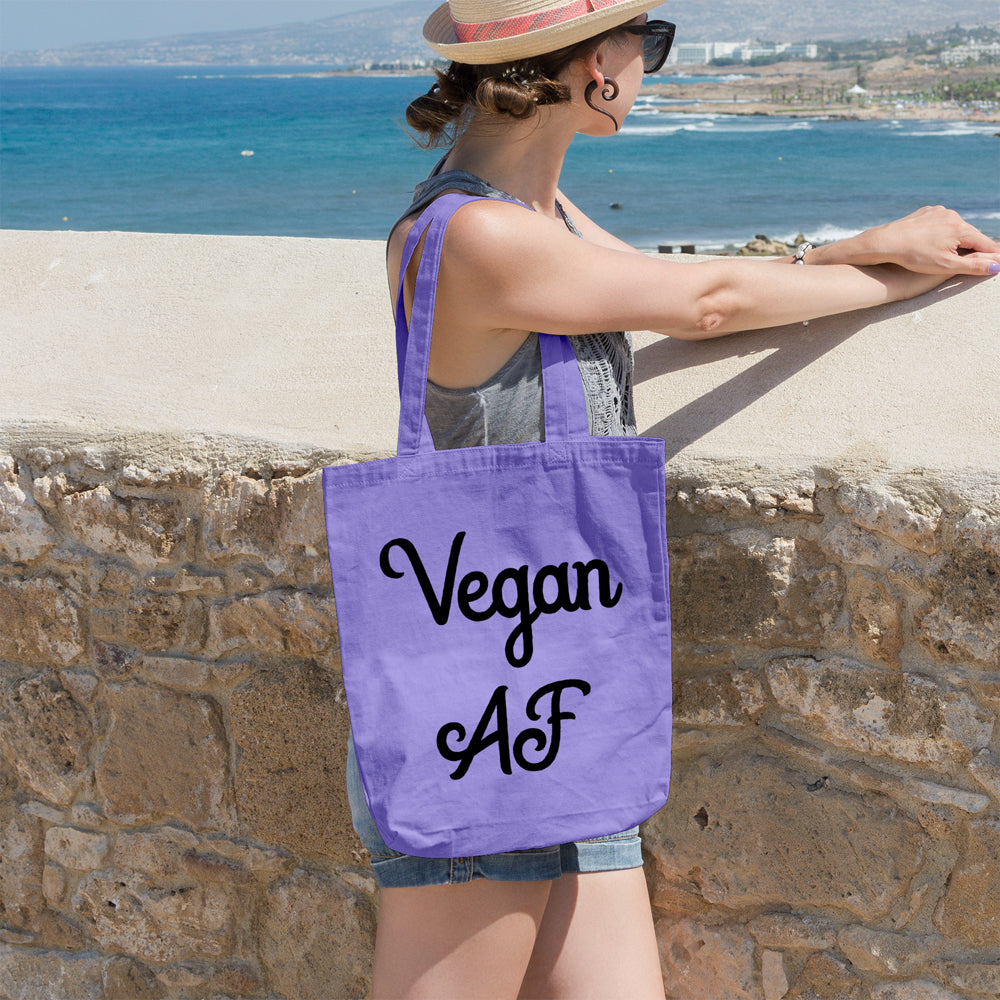 Vegan AF | 100% Cotton tote bag - Adnil Creations