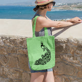 Peacock | 100% Cotton tote bag - Adnil Creations