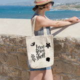 Love your shell | 100% Cotton tote bag - Adnil Creations