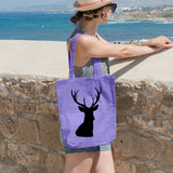 Stag head | 100% Cotton tote bag - Adnil Creations
