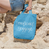Emotional baggage | 100% Cotton tote bag - Adnil Creations