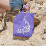 Peacock | 100% Cotton tote bag - Adnil Creations