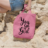 You go girl | 100% Cotton tote bag - Adnil Creations