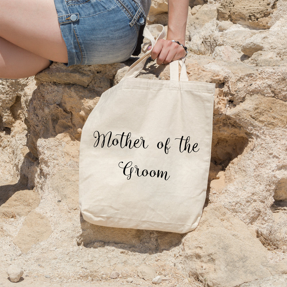 Mother of the groom | 100% Cotton tote bag - Adnil Creations