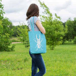 Stag beetle | 100% Cotton tote bag - Adnil Creations