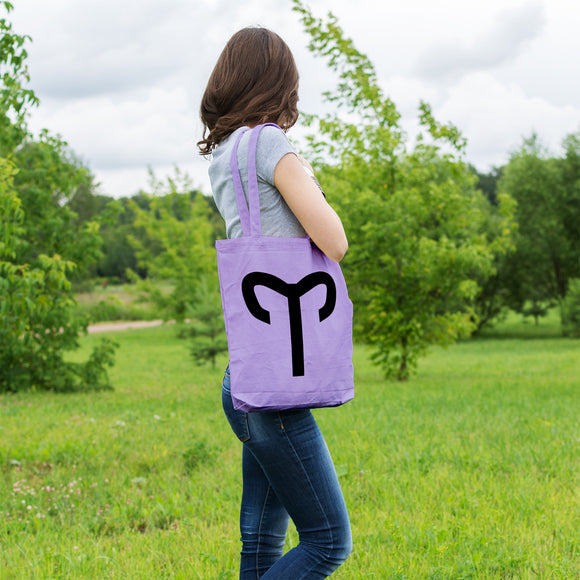 Aries zodiac sign | 100% Cotton tote bag - Adnil Creations