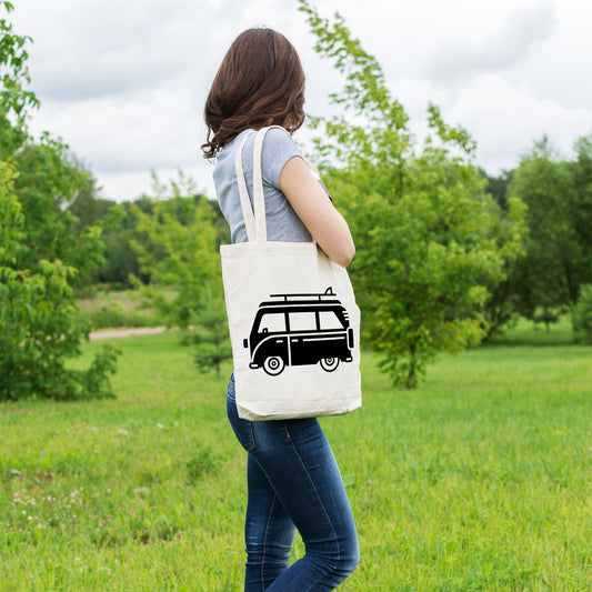 Camper van | 100% Cotton tote bag - Adnil Creations