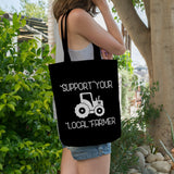Support your local farmer | 100% Cotton tote bag - Adnil Creations