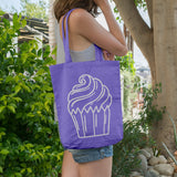 Cupcake | 100% Cotton tote bag - Adnil Creations