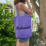 Bridesmaid | 100% Cotton tote bag - Adnil Creations