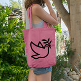 Dove | 100% Cotton tote bag - Adnil Creations