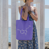 Serotonin molecule | 100% Cotton tote bag - Adnil Creations