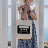 Cassette | 100% Cotton tote bag - Adnil Creations