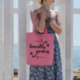 Locally grown | 100% Cotton tote bag - Adnil Creations