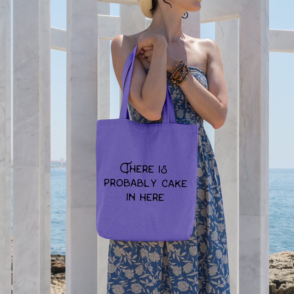 There is probably cake in here | 100% Cotton tote bag - Adnil Creations