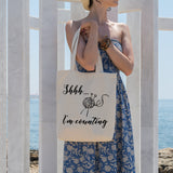 Shhh... I'm counting | 100% Cotton tote bag - Adnil Creations
