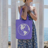 Globe | 100% Cotton tote bag - Adnil Creations