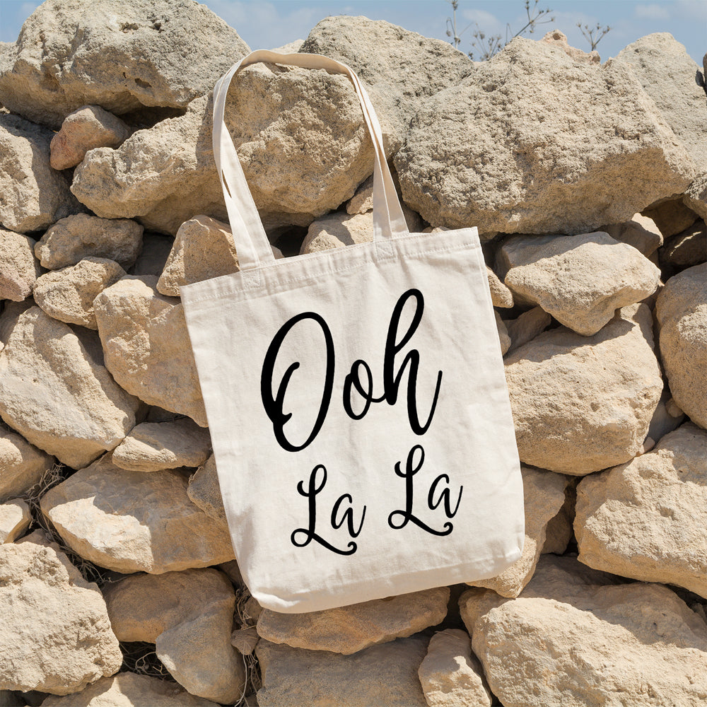 Ooh la la | 100% Cotton tote bag - Adnil Creations