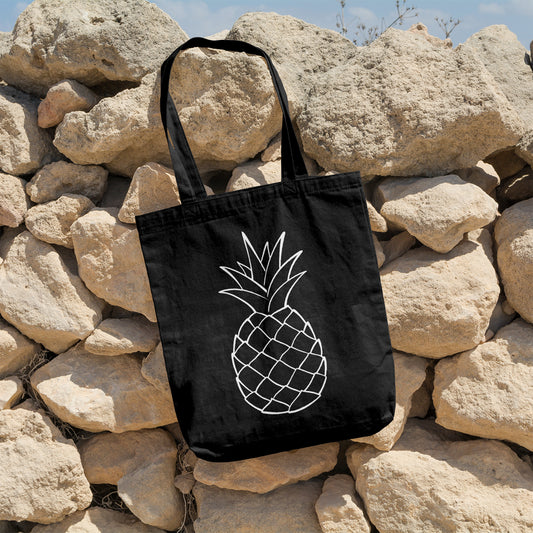 Pineapple | 100% Cotton tote bag - Adnil Creations