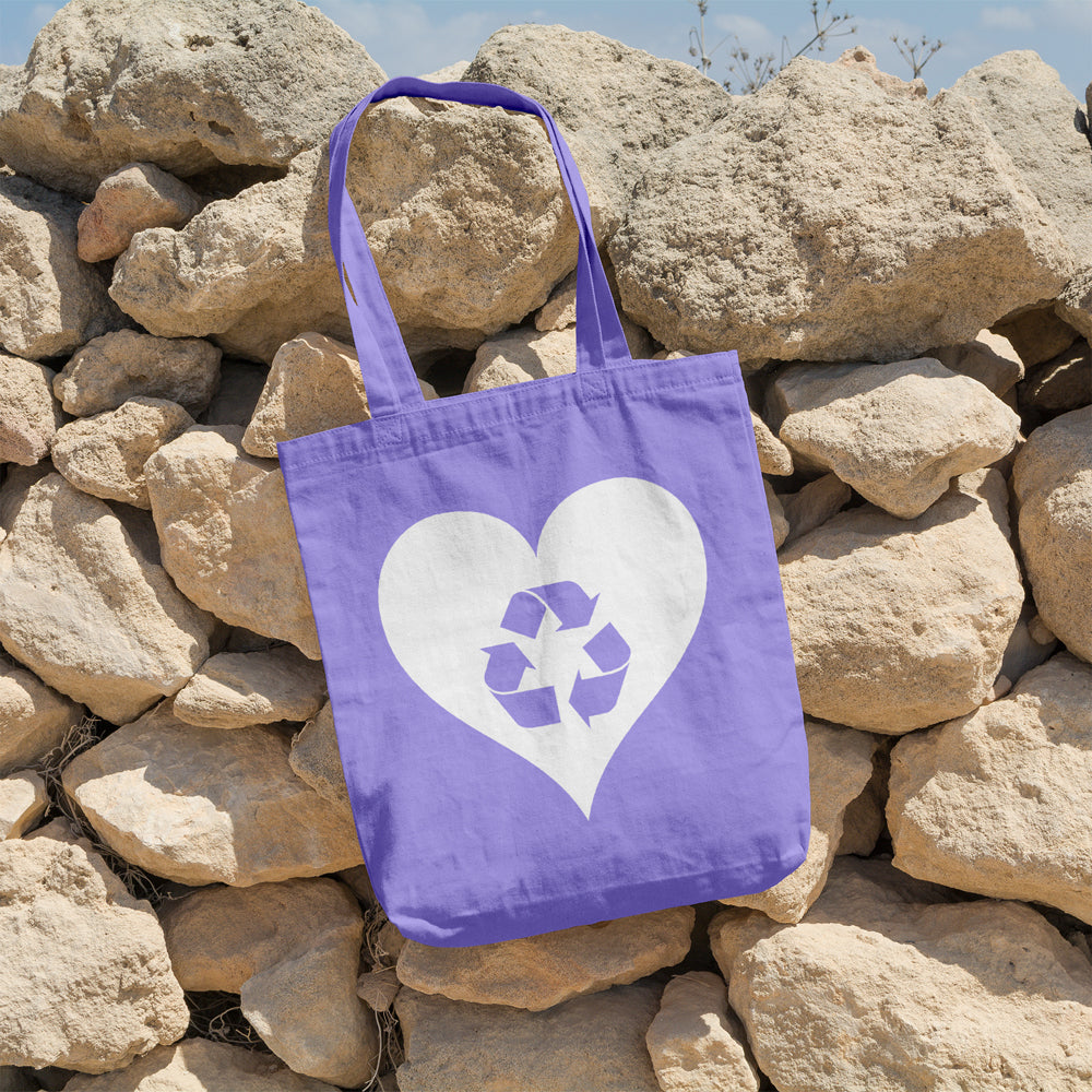 Love recycling | 100% Cotton tote bag - Adnil Creations
