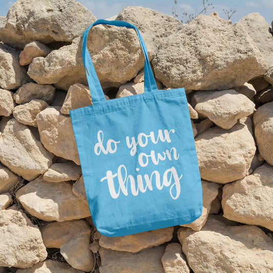 Do your own thing | 100% Cotton tote bag - Adnil Creations