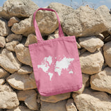 World map | 100% Cotton tote bag - Adnil Creations