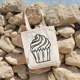 Cupcake | 100% Cotton tote bag - Adnil Creations