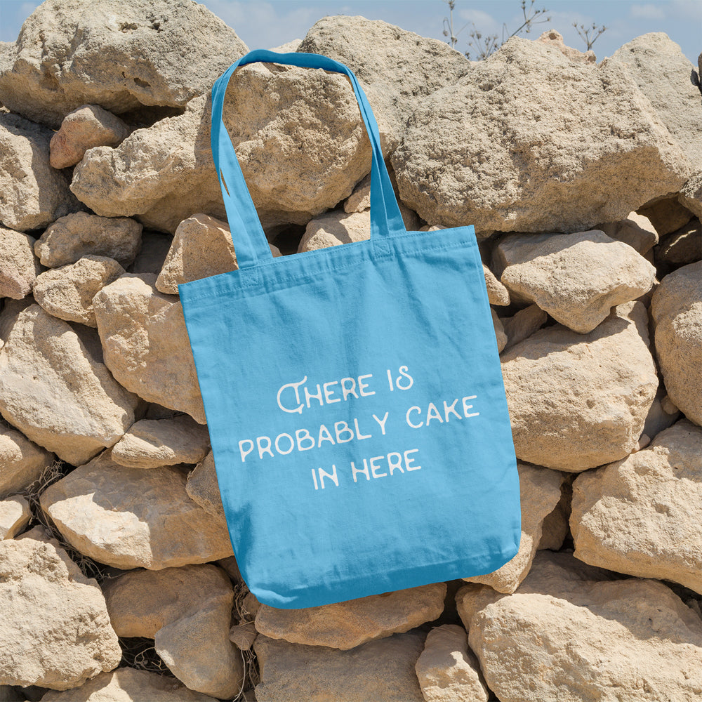 There is probably cake in here | 100% Cotton tote bag - Adnil Creations