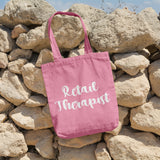 Retail therapist | 100% Cotton tote bag - Adnil Creations