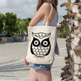 Cute owl | 100% Cotton tote bag - Adnil Creations