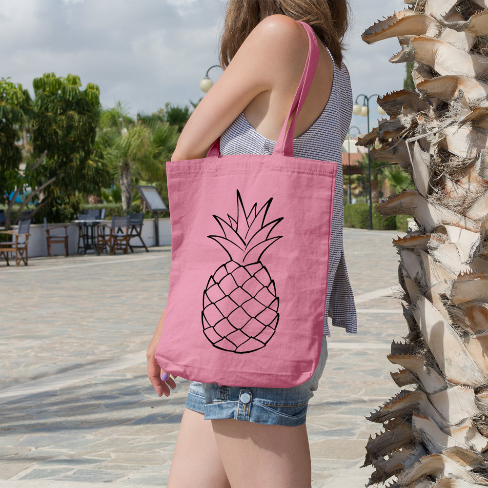 Pineapple | 100% Cotton tote bag - Adnil Creations