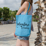 Adventure is waiting | 100% Cotton tote bag - Adnil Creations