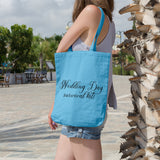 Wedding day survival kit | 100% Cotton tote bag - Adnil Creations