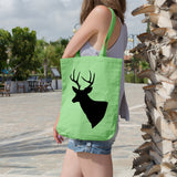 Stag head | 100% Cotton tote bag - Adnil Creations