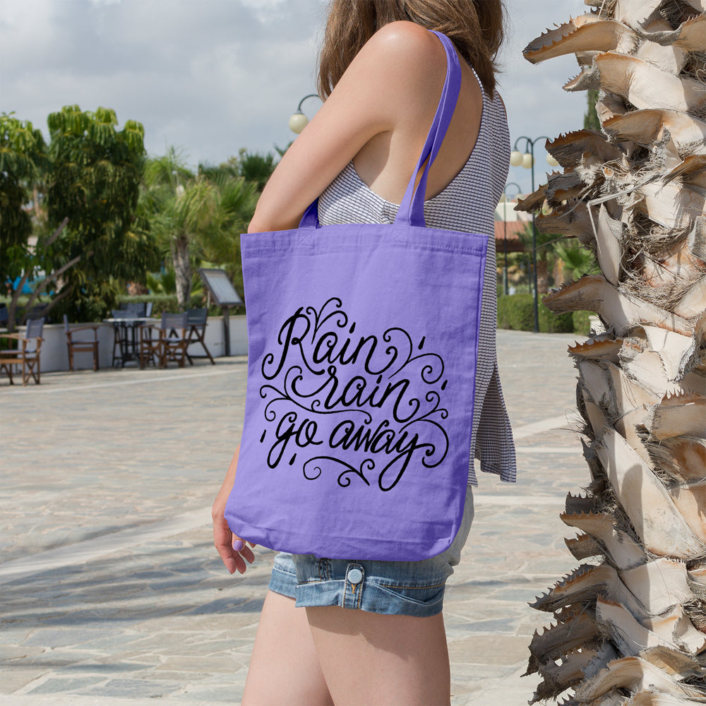 Rain rain go away | 100% Cotton tote bag - Adnil Creations