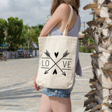 Love arrows | 100% Cotton tote bag - Adnil Creations