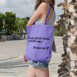 That which does not kill me gives me XP | 100% Cotton tote bag - Adnil Creations