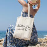 Wedding day survival kit | 100% Cotton tote bag - Adnil Creations