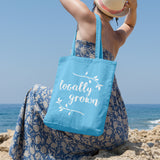 Locally grown | 100% Cotton tote bag - Adnil Creations