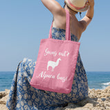 Alpaca bag | 100% Cotton tote bag - Adnil Creations
