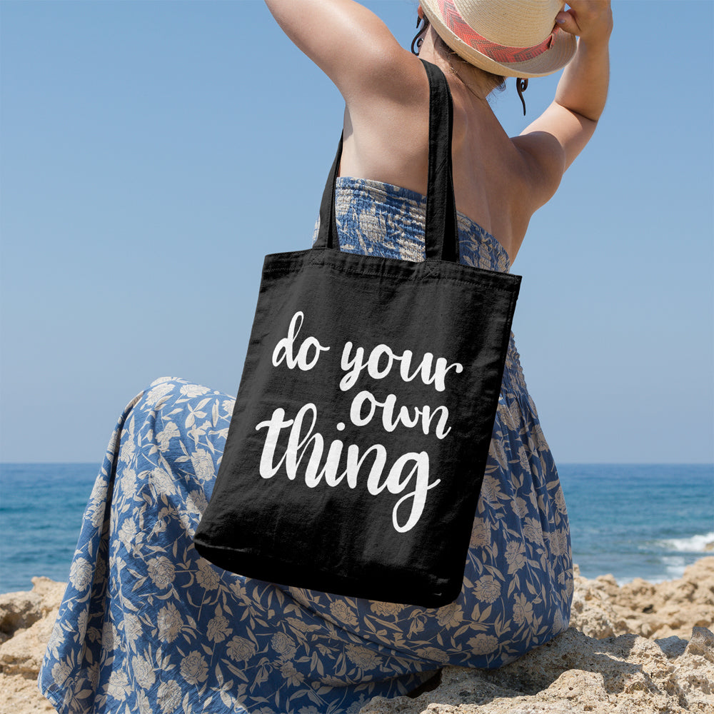 Do your own thing | 100% Cotton tote bag - Adnil Creations