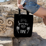 Summer time | 100% Cotton tote bag - Adnil Creations
