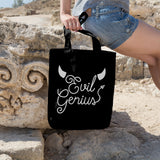 Evil genius | 100% Cotton tote bag - Adnil Creations