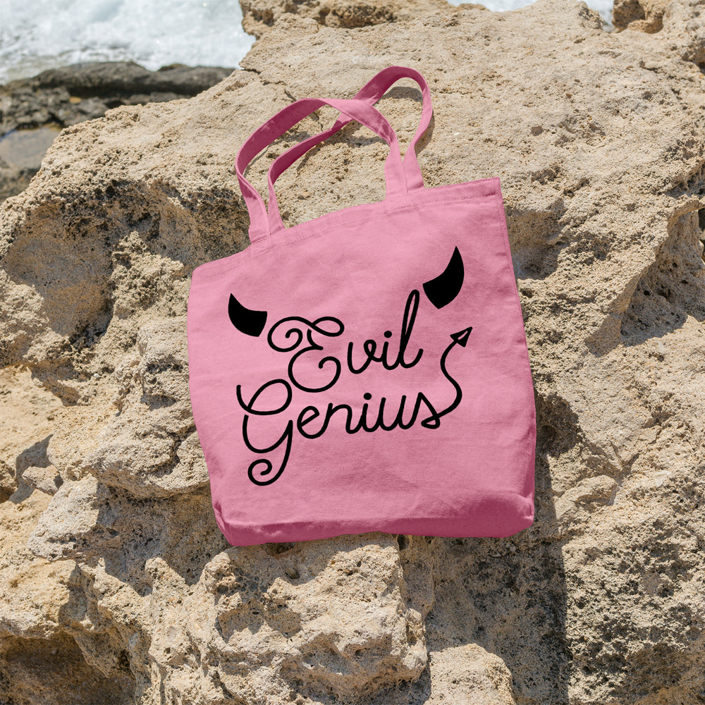 Evil genius | 100% Cotton tote bag - Adnil Creations