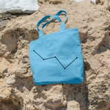 Cassiopeia constellation | 100% Cotton tote bag - Adnil Creations