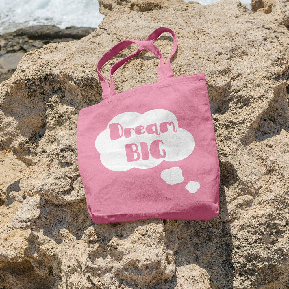 Dream big | 100% Cotton tote bag - Adnil Creations