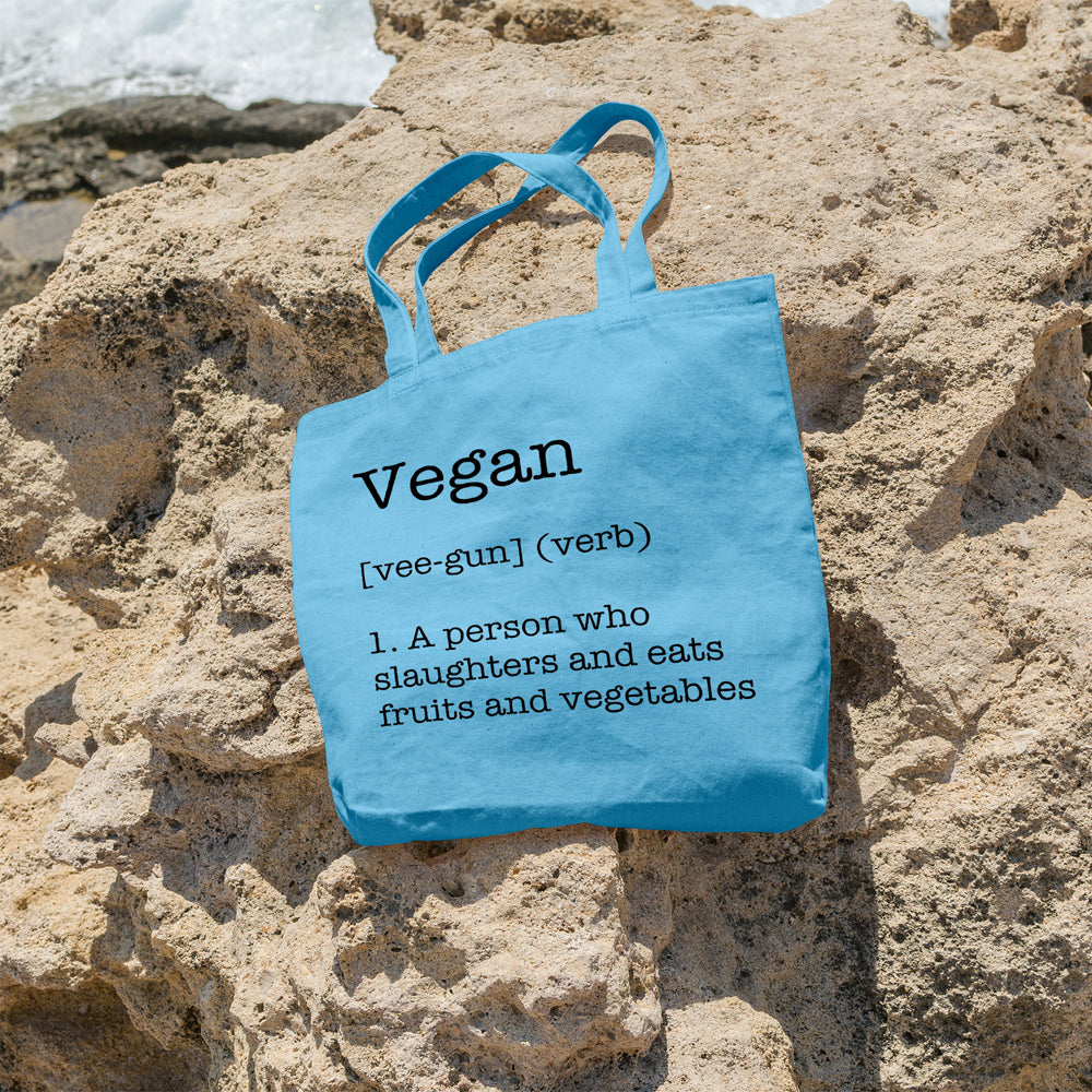 Vegan definition | 100% Cotton tote bag - Adnil Creations