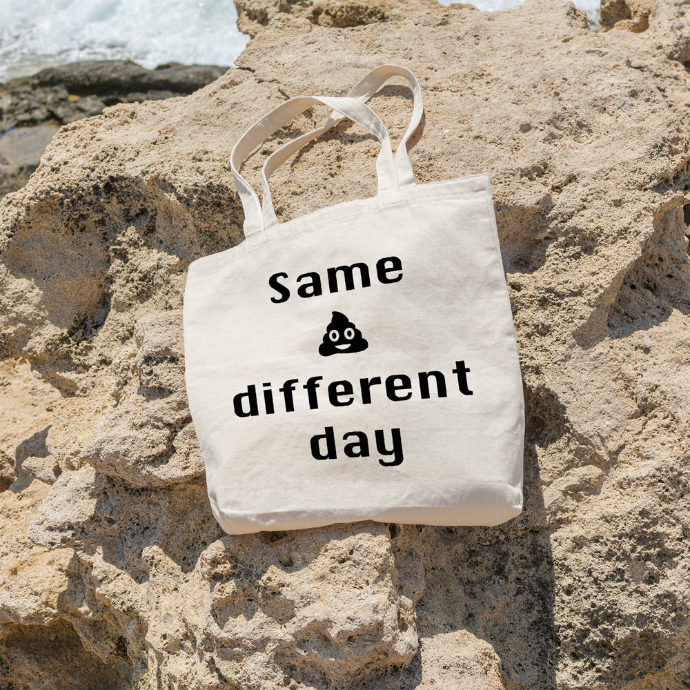 Same shit different day | 100% Cotton tote bag - Adnil Creations