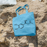 Adrenaline molecule | 100% Cotton tote bag - Adnil Creations