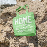 Home is wherever my bunch of crazies are | 100% Cotton tote bag - Adnil Creations
